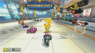Mario Kart 8 Deluxe Switch Princess Peach Part 9 Sunshine Airport
