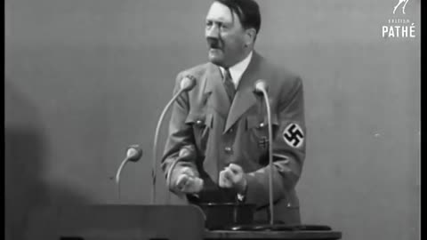 Adolf Hitler : famous speech in Germany (1935)