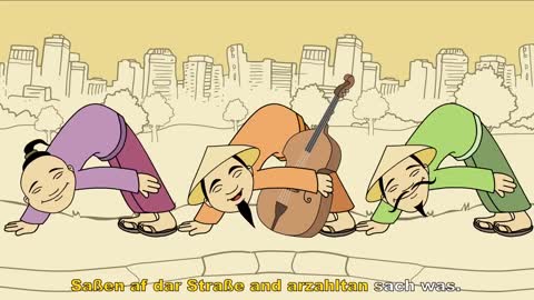 Drei Chinesen mit dem Kontrabass - Kinderlieder zum Mitsingen Sing Kinderlieder