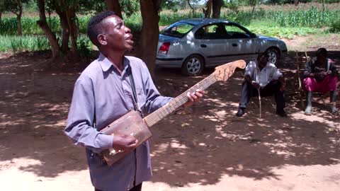 Zambia Guitar Player