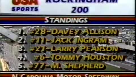 1986 Rockingham - Sandhills 200 Late Model Sportsman race