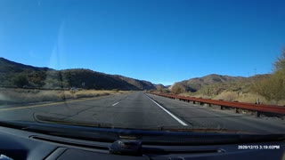 Driving down US 93 from Wittenburg
