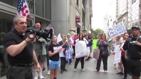 7/12/2021 NYC Mayoral Candidate Bill Pepitone supporting Teachers for Choice