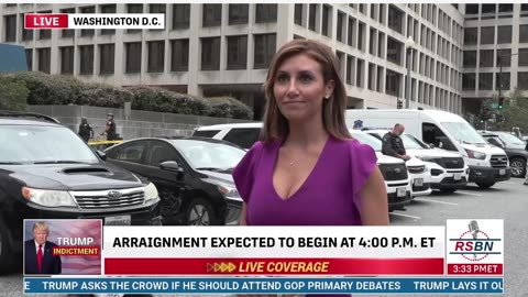 Trump Attorney Alina Habba Talks with Reporters Outside Courtroom - Promises Discovery in Case
