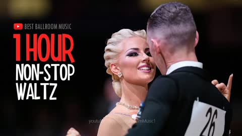 [1 HOUR] NON-STOP WALTZ MUSIC MIX | Ballroom dancing