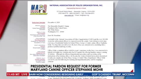 Canine Officer Stephanie Mohr 'Grateful' for Trump Pardon