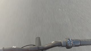 Using no hands on my bike