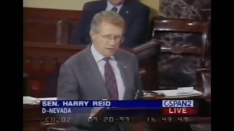Harry Reid: "No Sane Country" Would Give Birthright Citizenship To Illegal Aliens (1993)