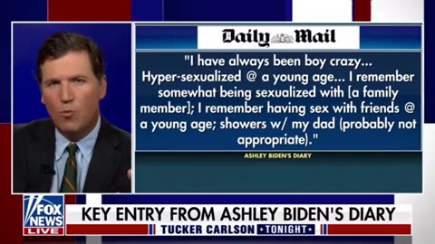 Classic Tucker Carlson - Ashley Biden's Diary