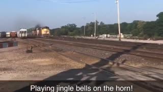 Jingle Bells on the Rails