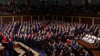 Trump regala a Guaidó un minuto de gloria durante el Estado de la Unión