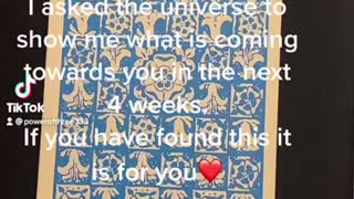 A message from the universe for you