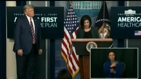 President Trump Walks Off Without Answering Mockingbird Media WHINES