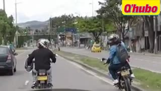 Video: Lo mataron por intentar recuperar su moto robada en Bogotá