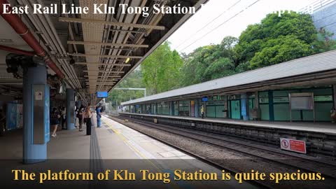 東鐵綫九龍塘站月台（北行）East Rail Line Kowloon Tong Station Platform (Northbound), mhp1470, Jun 2021
