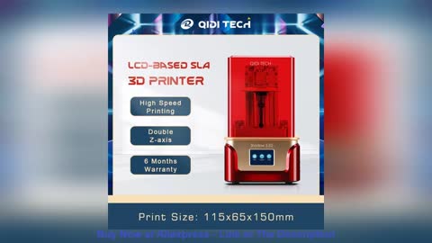 ⭐️ QIDI TECH resin LCD 3D Printer, Shadow 5.5 S, UV LCD Resin Printer
