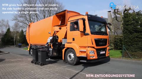 World's Most Advanced Garbage Trucks: On Route, In Action!▶ Autonomous Electric Trucks | Prime Era