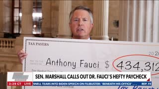 Sen. Roger Marshall calls out Fauci: "Show us your finances."
