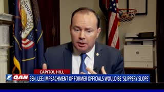 Sen. Lee: Impeachment of former officials would be a 'slippery slope'