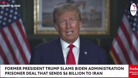 Donald Trump warned that Biden's $6 billion 'ransom payment' to Iran was 'extremely deadly!
