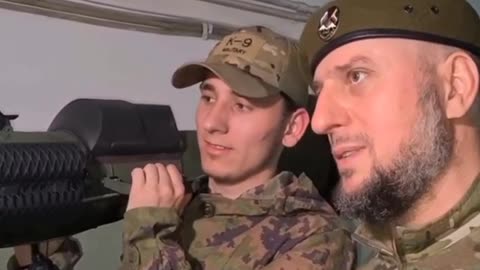 Head of Chechnya showed a large cache of foreign weapons