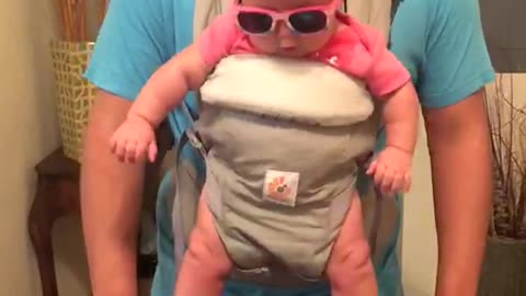 Dad And His Baby Daughter Show How Skillfully They Can Dance