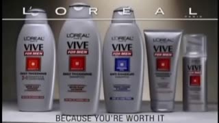 Loreal Vive For Men Commercial