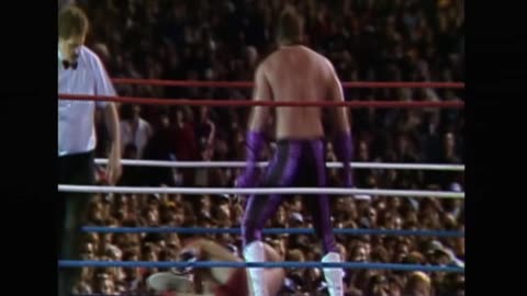 THE BIG EVENT 1986 DREAM TEAM GREG THE HAMMER VALENTINE BRUTUS BEEFCAKE GET ROBBED AFTER WINNING BY SUBMITION