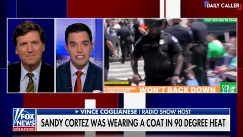 Tucker's Reaction To AOC's Fake Handcuff Fiasco!