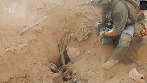 Hamas militants come out of tunnels, surrender. Destruction of tunnels