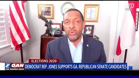 Democrat Ga. Rep. Jones does not want the left to control Senate