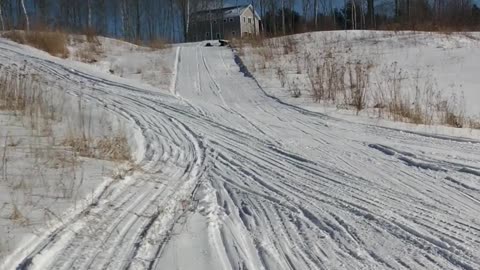 Sledding Mishap