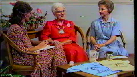 Nikki Harle with Lucile Bryan and Jeffie Roberts - July 19, 1989 - KRBC