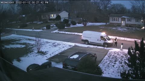 Amazon Delivery: driver tosses package on the ground instead of putting in mailbox :)