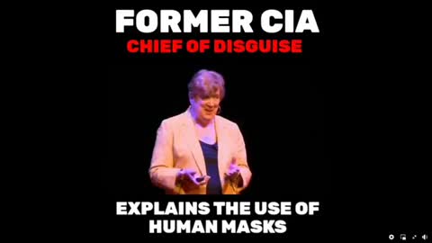 Former CIA Chief of Masks shows how it's done. We're in a MOVIE
