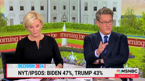 'Morning Joe' Host Rages At NYT Over Polls Showing Biden Way Behind Trump