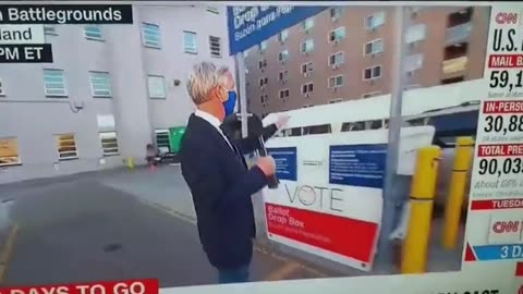Nothing To See Here: Just CNN Accidentally Showing A Woman Stuffing A Ballot Box In 2020