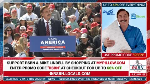 Mike Lindell Full Speech from President Trump's Save America Rally in Greenwood, NE 5/1/22