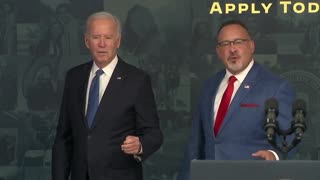 Biden FREEZES When Asked Basic Question