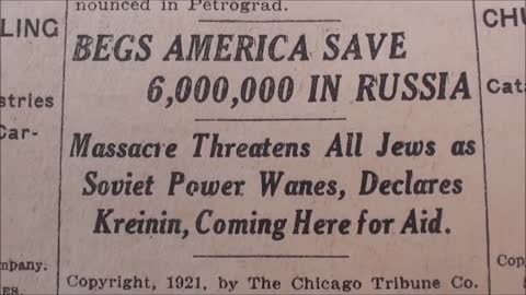 From 1915-1938, Newspaper Ads state 6 million Jews died