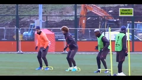 Messi Neymar C.Ronaldo D.Alves Isco Funny Moments in Training By Club FC barcelona