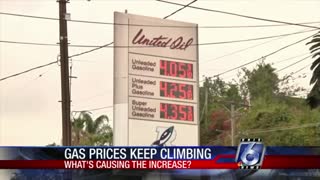 Gas prices increase 27 days in a row
