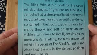 The Blind Atheist, the book