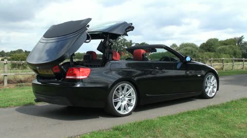 Cabriolet Car Bmw black