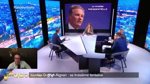 Extrait du WEBJOURNAL du 10 avril 2022 - PRÉSIDENTIELLE: LE PREMIER TOUR - Nicolas Dupont Aignan