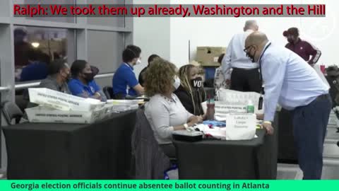 Georgia - Ruby caught on video *WITH AUDIO* Discussing Stealing Votes