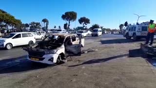 WATCH: City vehicles torched in Nyanga