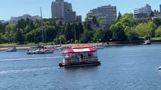 Boats on False Creek