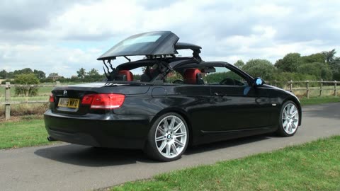 Black Sports Car | Roofless BMW.