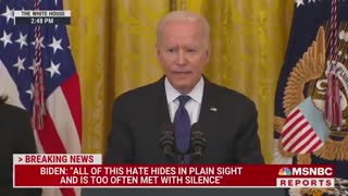 Biden MALFUNCTIONS on Live TV - Shouts For No Reason